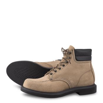 Red Wing Classic SuperSole 6-Inch Boot in Sand Mohave Leather Wandelschoenen Heren LichtBruin - 8802
